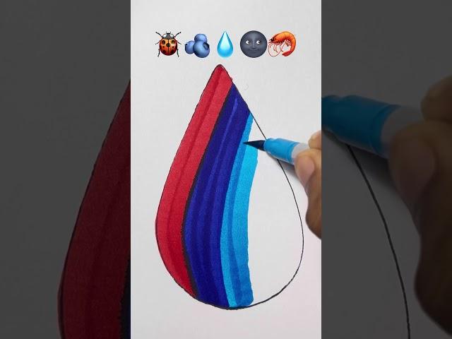 Satisfying creative art 🫐 #drawing #art #creativeartemoji #trending #satisfying #colors