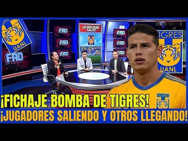 ¡FICHAJE BOMBA DE TIGRES! SALIDAS Y LLEGADAS IMPACTANTES! TIGRES HOY