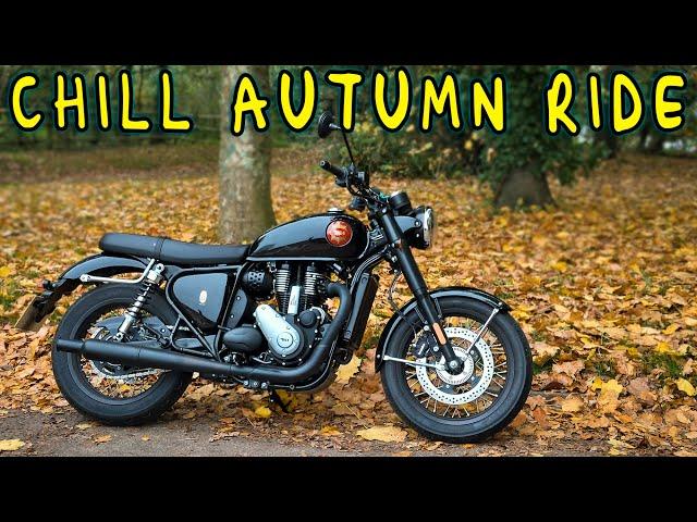 Chill Autumn Ride! | Last ride on the BSA Goldstar!