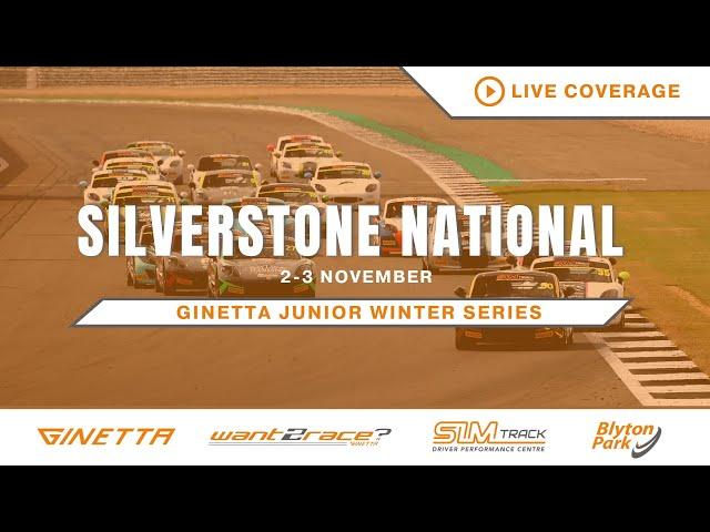 Ginetta Junior Winter Series | Silverstone | Race 3 | LIVE