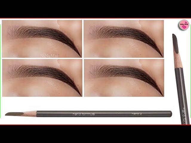 How to shape eyebrows at home