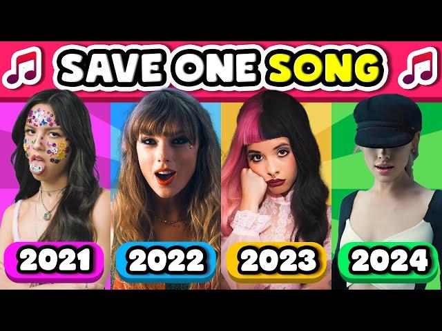 SAVE ONE SONG: 2021 vs 2022 vs 2023 vs 2024 ️ Choose Your Favorite Song