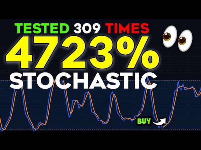 Trader Review: Stochastic 4723% Profit Insane Swing Trading Buy Sell Indicator On Tradingview!