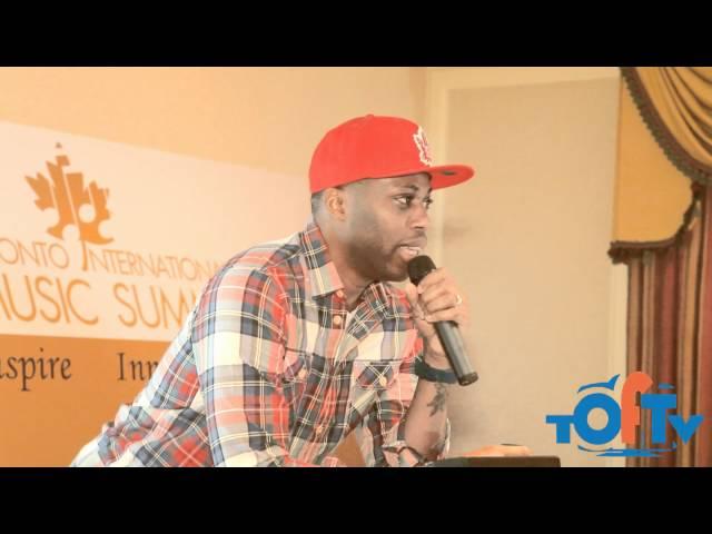 Kardinal Offishall at the Toronto International Music Summit
