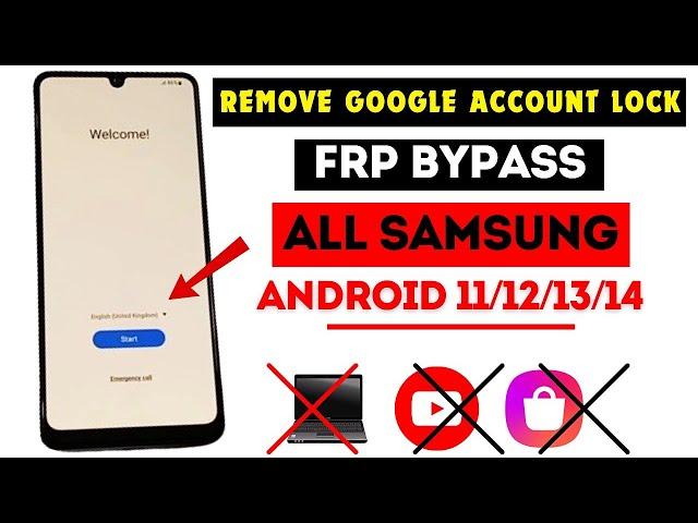 Samsung Frp Bypass 2024 | Android 11/12/13/14 New Security 2024 1000% Working Solution