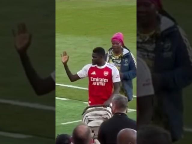 PARTEY FINAL GOODBYE TO ARSENAL FANS