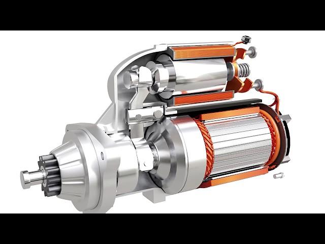 How an Engine Starter Motor Works