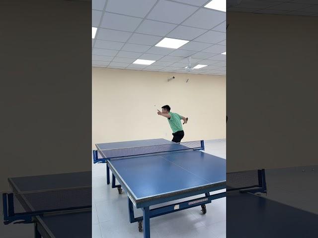 Cách giao bóng xoáy xuống nặng dài  #bongban #bongbanfanciko