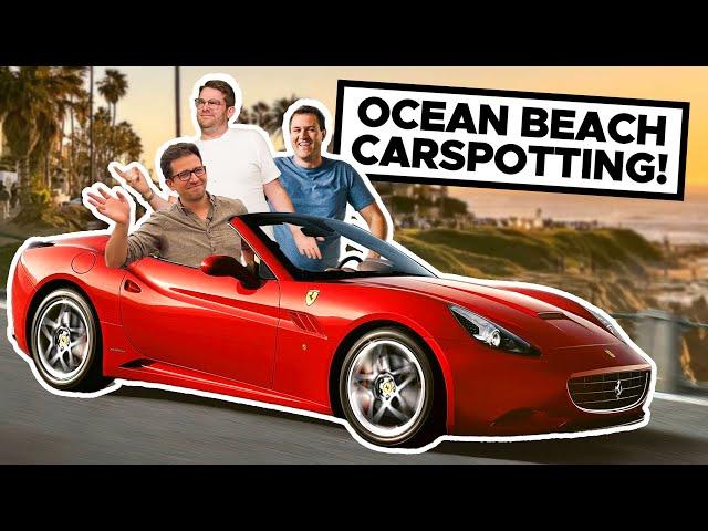 Carspotting! Doug DeMuro and Friends in a Ferrari!