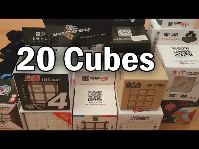 $350 SPEEDCUBE UNBOXING | 20 CUBES!!