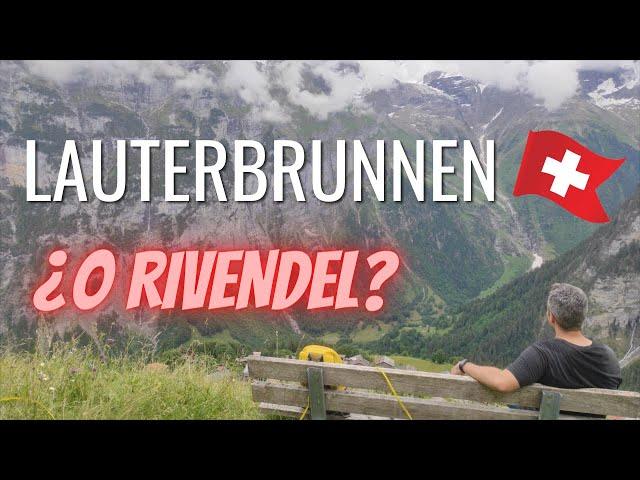 Lauterbrunnen o...la tierra del SEÑOR DE LOS ANILLOS? | Suiza #2