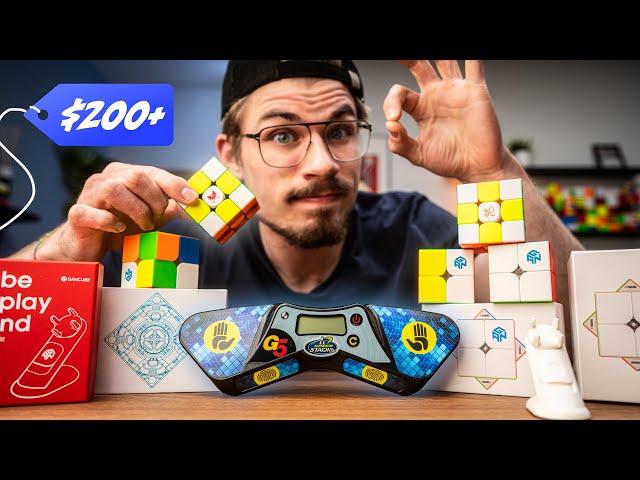 $200+ CUBE UNBOXING: Gan 251M Air/Pro/Leap & Stand, Gen5 Stackmat, X-Man Tornado v2 & Zhanchi Pro