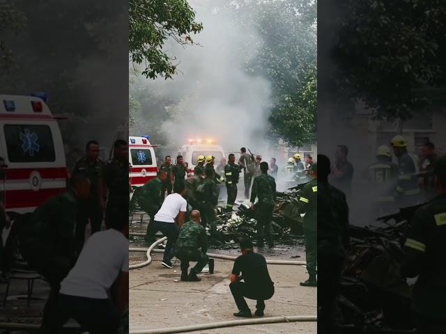 Thai Soldiers Mourn Helicopter Crash   #shortsindia#trending#8kvideo