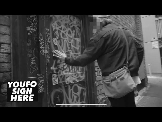 Bombing With YOUFO (Sticker Art Documentary)