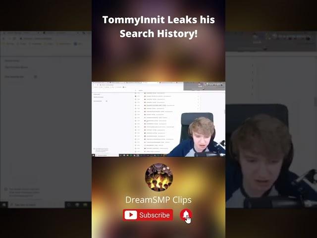 TommyInnit Leaks his Search History!