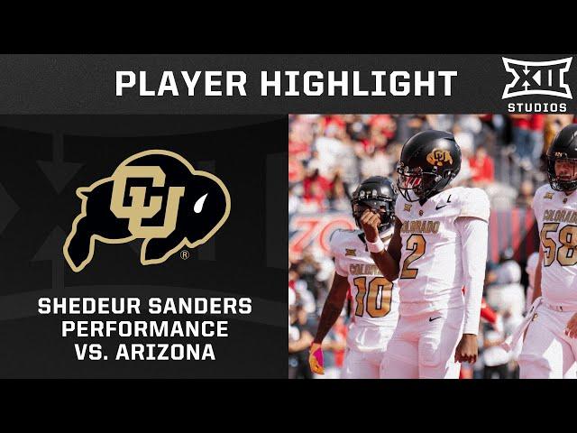 Shedeur Sanders Highlights vs. Arizona