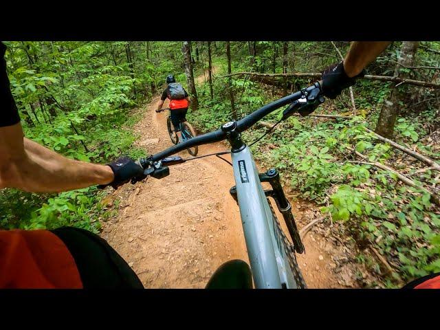 THIS is why Pisgah is WORLD CLASS FUN | Mountain Biking Bennet and Avery