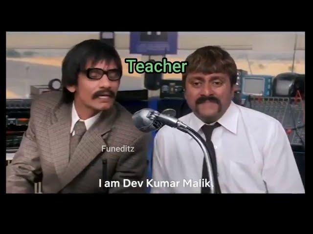 online classes funny memes  Teacher Vs students funny Anish tech