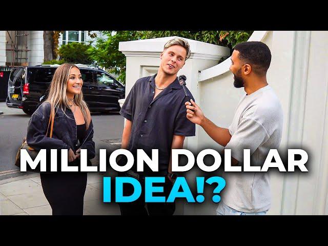 Asking Strangers What's Your BEST BUSINESS IDEA? 