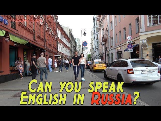 Do Russians Speak English? - Lets See!