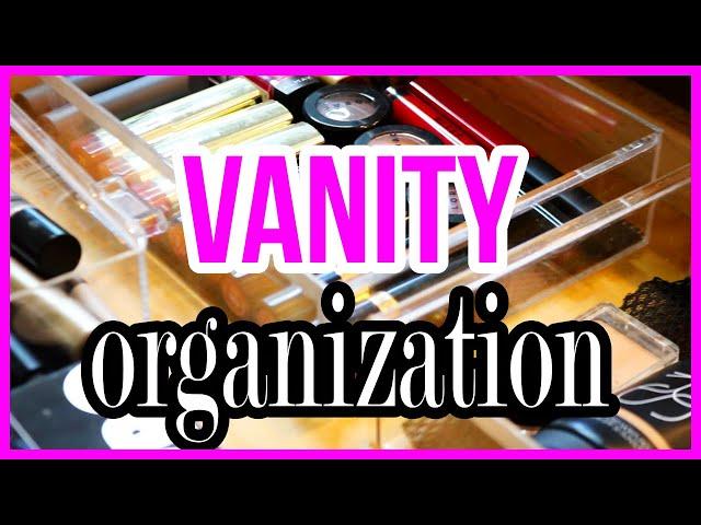 SAHM Luxury Vanity Organization and Tour: How to Organize Bathroom Makeup