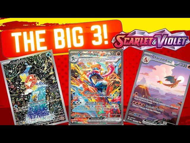 The BIG 3 Scarlet & Violet Chase Cards Are Looking BETTER Than Ever!