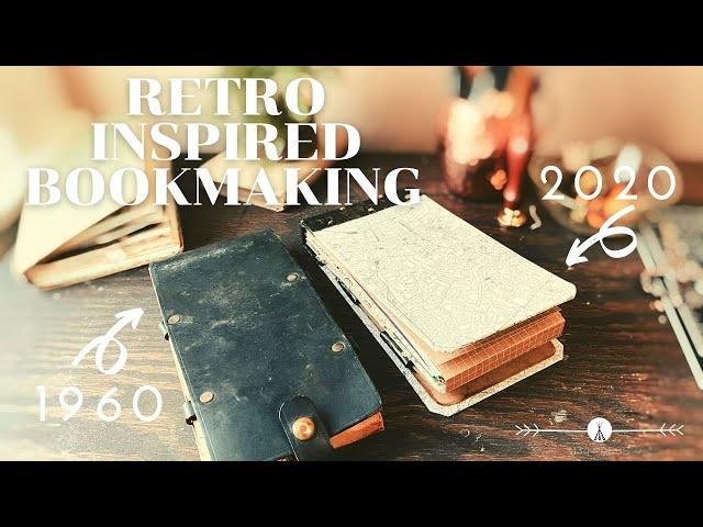 Retro Inspired Notepad | how to make a book without sewing | 1134 Press