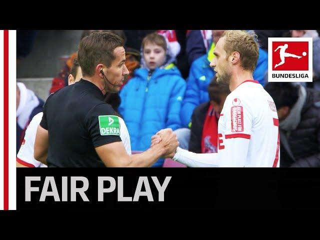 Great Fair Play Gesture from Marcel Risse - Referee Rescinds Yellow Card