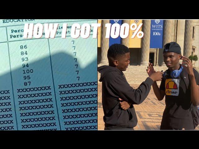 HOW I GOT 100% | 7 Distinctions