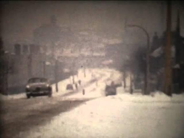 England 1970 car road snow 8mm.mpg