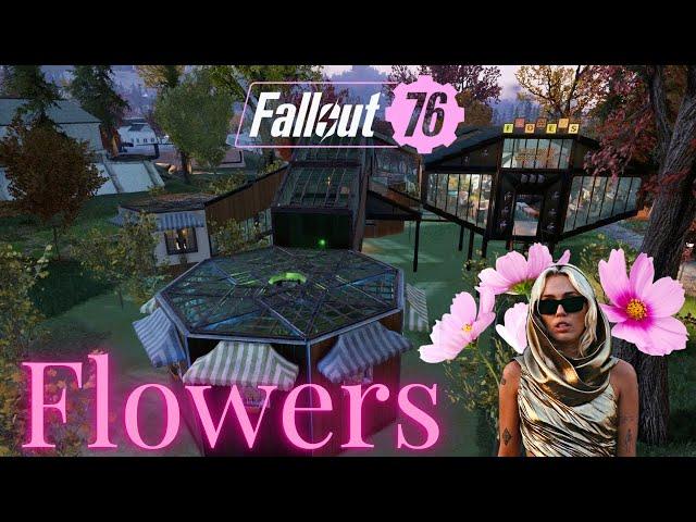 Fallout 76 Camp : FLOWERS