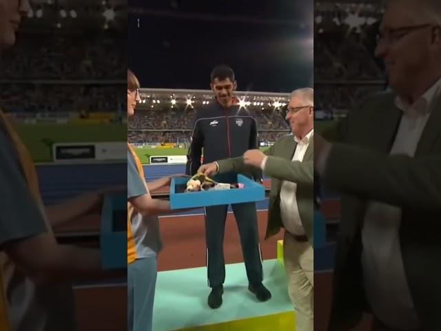  Murali Sreeshankar wins the first-ever male jumper to win CWG medal in long-jump #Birmingham2022