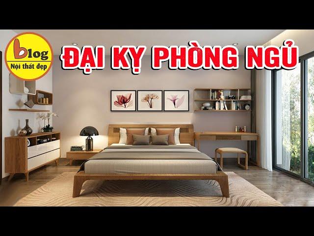 Những kiêng kỵ khi bố trí nội thất trong phòng ngủ cần phải tránh