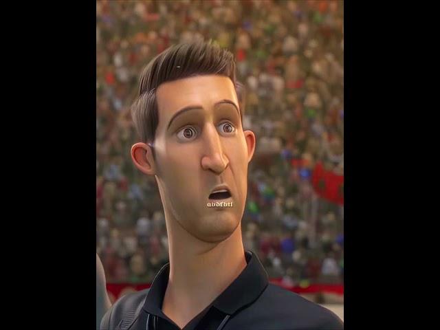 Messi animation vs Ronaldo animation #shorts #ronaldo #football