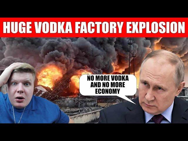 VODKA FACTORIES ON FIRE IN RUSSIA, ECONOMY COLLAPSE