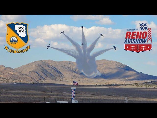 2024 U.S. Navy Blue Angels : Reno Airshow [FULL DEMO]