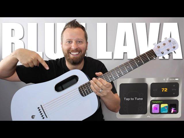 This Guitar Isn't Just Smart...It's GENIUS!! - Blue Lava!