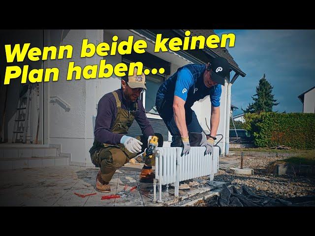 Zwei Typen, ein Job: Heizkörper entfernen mit Comedy-Faktor! |  JWS 10