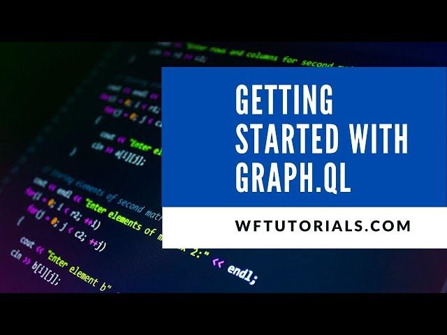 Getting started with GraphQL
