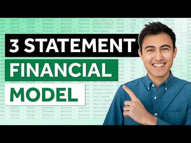 Build a 3 Statement Financial Model (FULL Tutorial + Free Template)