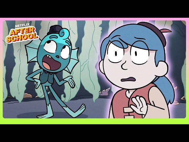 "Bottom of the Sea" The Merman Song ‍️ Hilda | Netflix After School