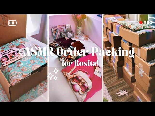 ASMR Order Packing for Rosita!