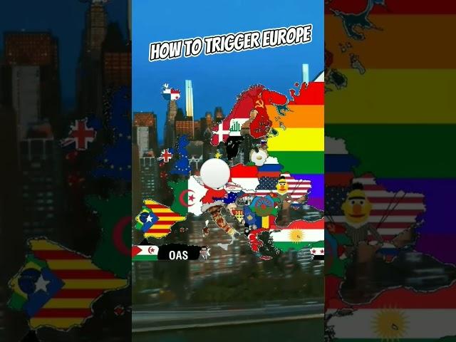 how to trigger Europe #shorts #viral #geography #countries #trend