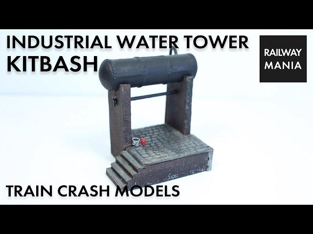 Industrial Water Tower Kitbash - Model Railway Mania