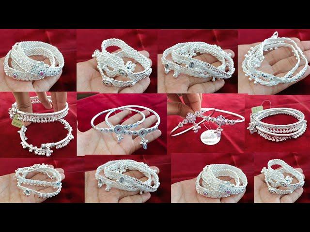 Latest Silver Daily Wear Fancy Payal Designs With Weight And Price || कड़ा पायल का सबसे नया डिजाइन