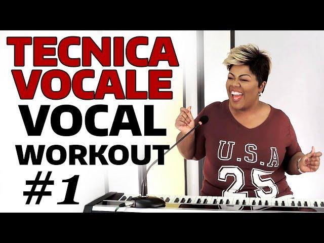 Cheryl Porter Vocal Workout - Voice agility, linking registers and vowels