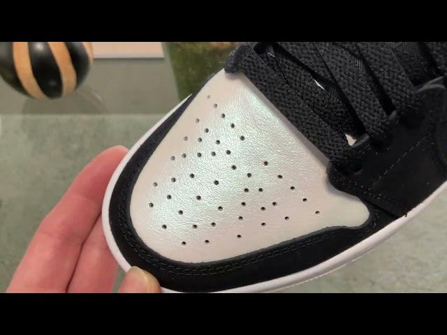 Nike air Jordan 1 low SE Diamond Shorts unboxing review and close-up