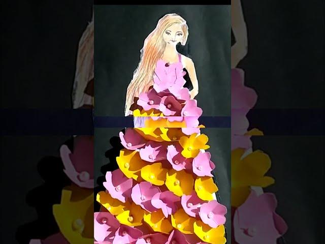 paper craft girl #Short's #Girija'sCreation