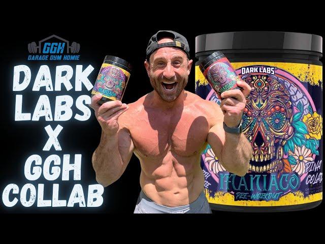 Dark Labs MANIACO Pre-Workout Review  DARK LABS X GARAGE GYM HOMIE COLLAB!