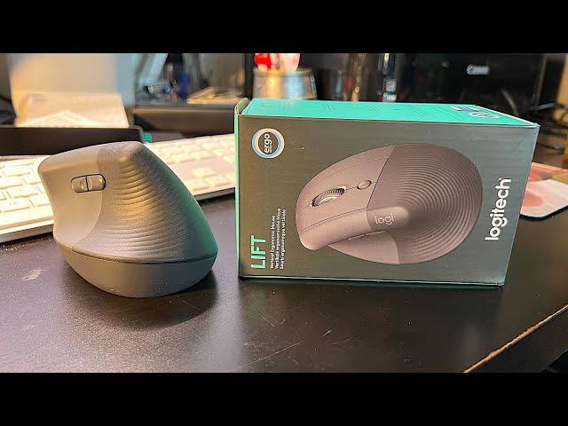 Logitech Lift Vertical Ergonomic Mouse: Die bequemste Maus für stundenlanges Arbeiten: Unboxing/Test